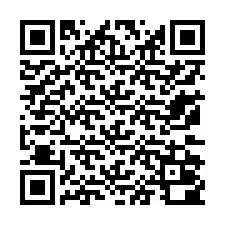 Kod QR dla numeru telefonu +13172000007