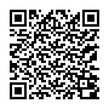 Código QR para número de teléfono +13172000050