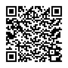 QR kód a telefonszámhoz +13172000055