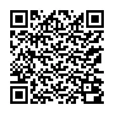 QR код за телефонен номер +13172000064