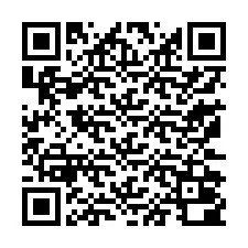 QR-code voor telefoonnummer +13172000066