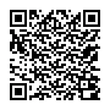 QR-code voor telefoonnummer +13172000067