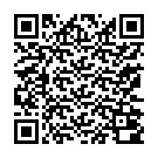 Kode QR untuk nomor Telepon +13172000076