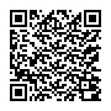 QR код за телефонен номер +13172000078