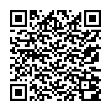 Kod QR dla numeru telefonu +13172000083