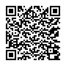 QR код за телефонен номер +13172000093