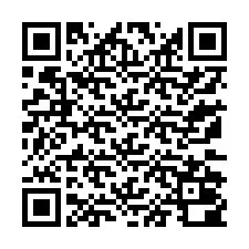 Kod QR dla numeru telefonu +13172000104