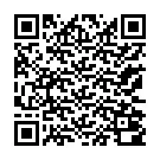 Kode QR untuk nomor Telepon +13172000135