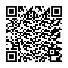 QR код за телефонен номер +13172000139