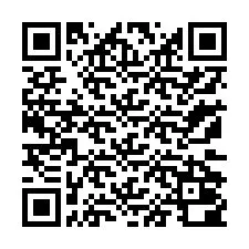 Kode QR untuk nomor Telepon +13172000201