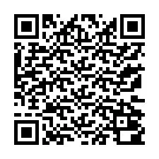 Codice QR per il numero di telefono +13172000204