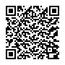 QR код за телефонен номер +13172000220