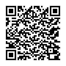 QR-код для номера телефона +13172000237