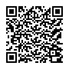 Codice QR per il numero di telefono +13172000361