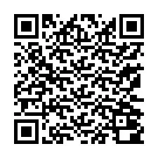 Kode QR untuk nomor Telepon +13172000362