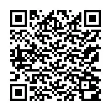 QR-code voor telefoonnummer +13172000365