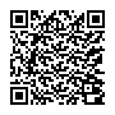 Código QR para número de telefone +13172000368