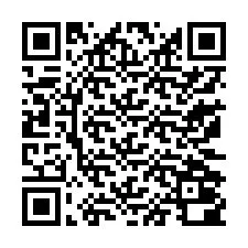 Codice QR per il numero di telefono +13172000396