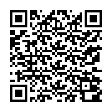 Kode QR untuk nomor Telepon +13172000402