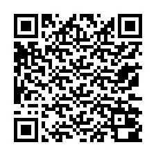 QR код за телефонен номер +13172000417