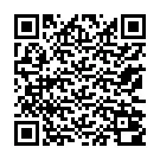 QR код за телефонен номер +13172000427