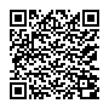 QR kód a telefonszámhoz +13172000439