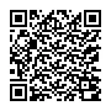 Codice QR per il numero di telefono +13172000458