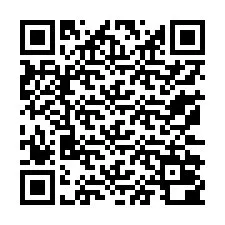 QR Code pour le numéro de téléphone +13172000463