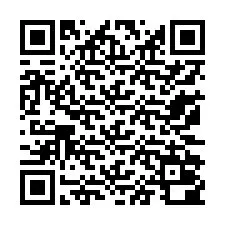 QR-code voor telefoonnummer +13172000497