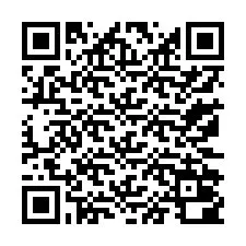 QR-koodi puhelinnumerolle +13172000499