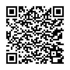 Codice QR per il numero di telefono +13172000583