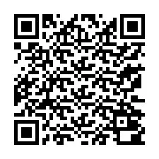 QR код за телефонен номер +13172000652