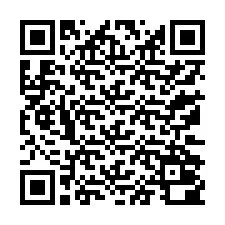 Código QR para número de telefone +13172000658