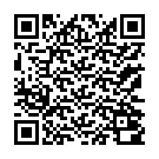 QR-kood telefoninumbri jaoks +13172000661