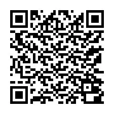 Kod QR dla numeru telefonu +13172000664