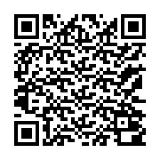 QR-код для номера телефона +13172000671