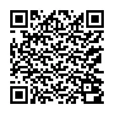 Kode QR untuk nomor Telepon +13172000678