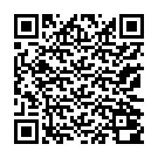 QR-код для номера телефона +13172000695