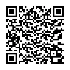 QR-koodi puhelinnumerolle +13172000700