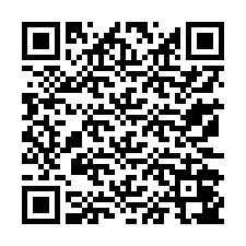 QR код за телефонен номер +13172047893