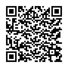 QR код за телефонен номер +13172074024