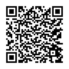 Codice QR per il numero di telefono +13172456793