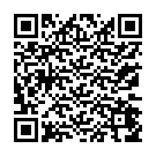 QR код за телефонен номер +13172456909