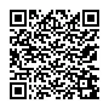 QR-код для номера телефона +13172681187