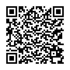 QR-Code für Telefonnummer +13172838522