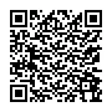 QR kód a telefonszámhoz +13172864346