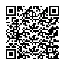 QR kód a telefonszámhoz +13173151257