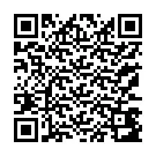 QR-код для номера телефона +13173483070