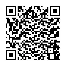 QR-код для номера телефона +13174540943