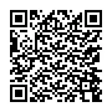 QR код за телефонен номер +13174548296